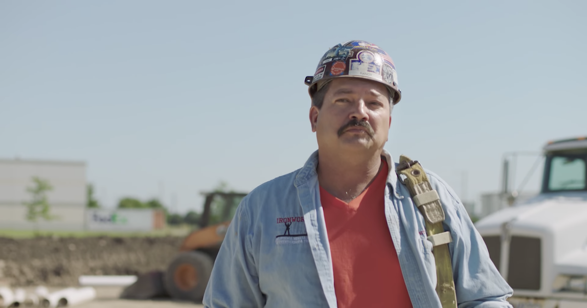 ‘The Iron Stache’ is a Union Worker that Beat Cancer and Now Aims to Beat Paul Ryan in 2018