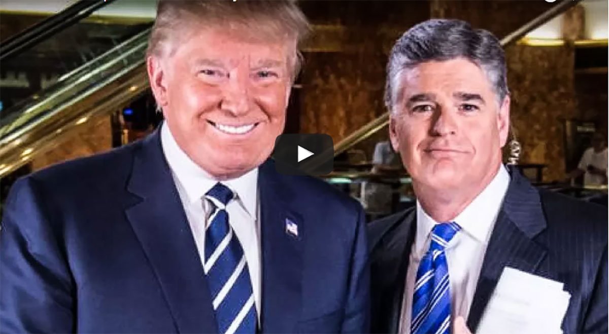 Donald Trump And Sean Hannity Had A Dinner Date At The White House