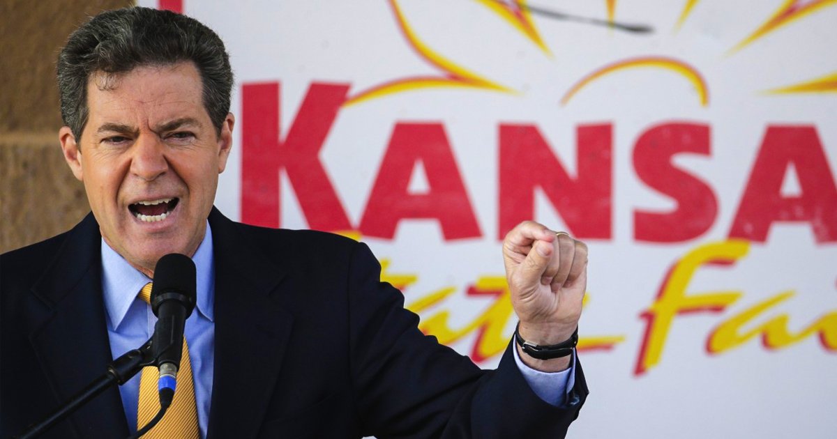 Governor Sam Brownback’s Kansas Experiment Is A Complete Failure