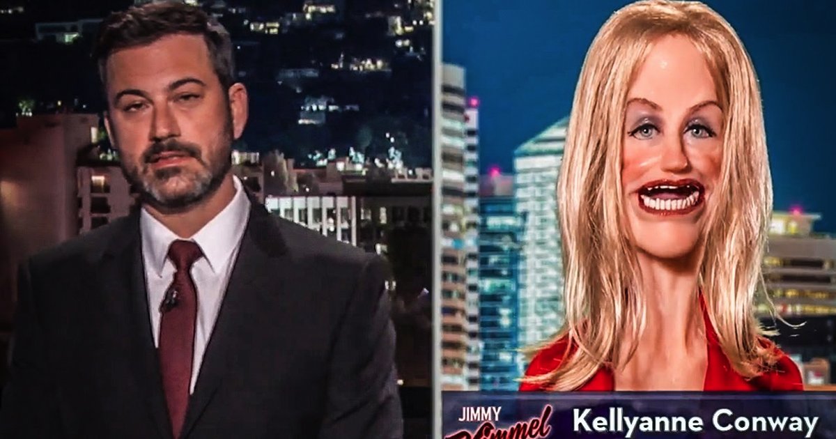 Jimmy Kimmel Completely Dismantles Kellyanne Conway On Late Night Show