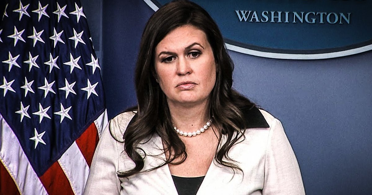 Sarah Huckabee Sanders Uses 9 Year Old Child As Propaganda Distraction Tool