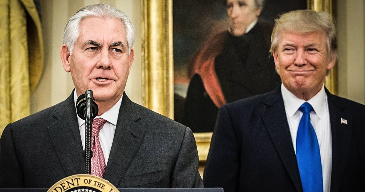 Secretary Of State Suddenly Realizes Trump Is Unprofessional After He Attacks Jeff Sessions