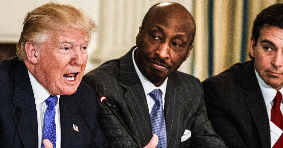 Trump Disbands Manufacturing Council After More CEOs Abandon Him