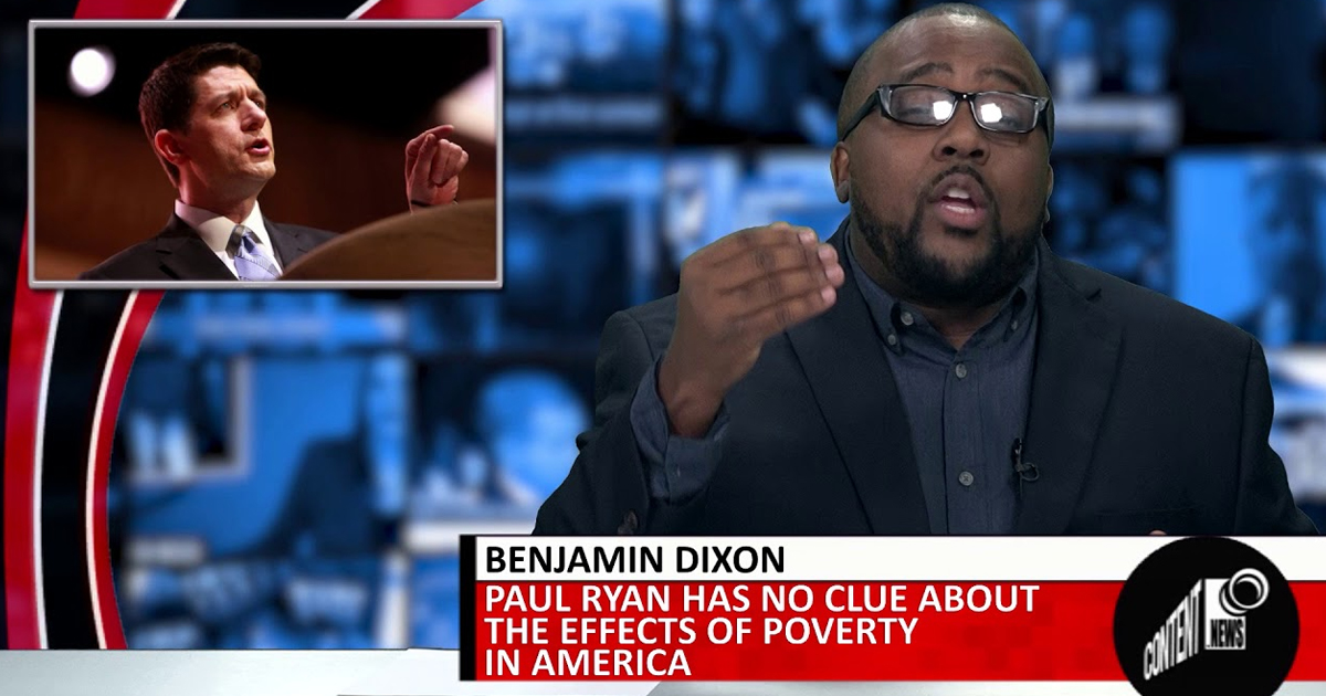 Paul Ryan is Clueless About Poverty and the American Dream – Benjamin Dixon