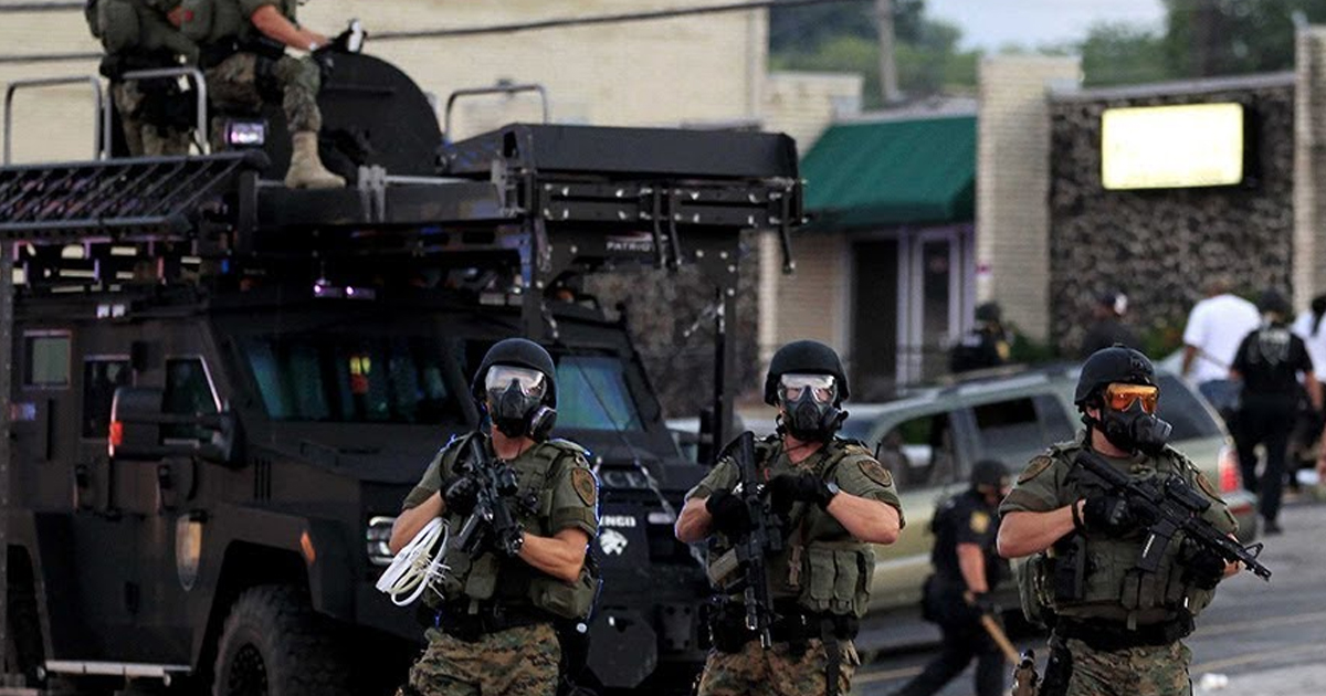 Military Tools to Fight Terrorists are being Used by Cops to Fight Us – Thom Hartmann Program