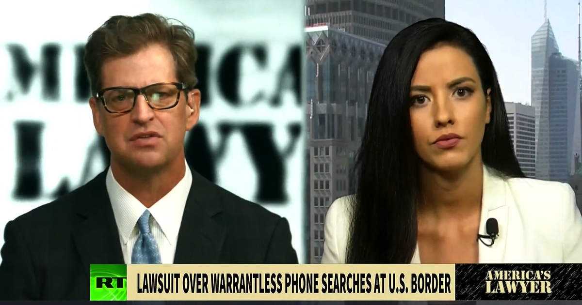 U.S. Border Agents Violating Privacy Rights With Warrantless Searches – America’s Lawyer