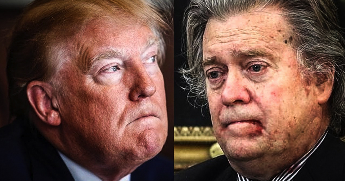 Trump Still Calls Steve Bannon When His Chief Of Staff Isn’t Looking