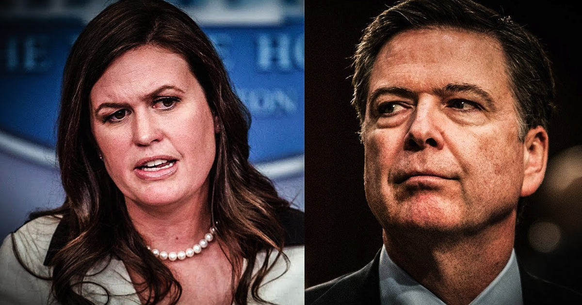 Sarah Huckabee Sanders Could Face Indictment For Comey Comments, Senator Warns