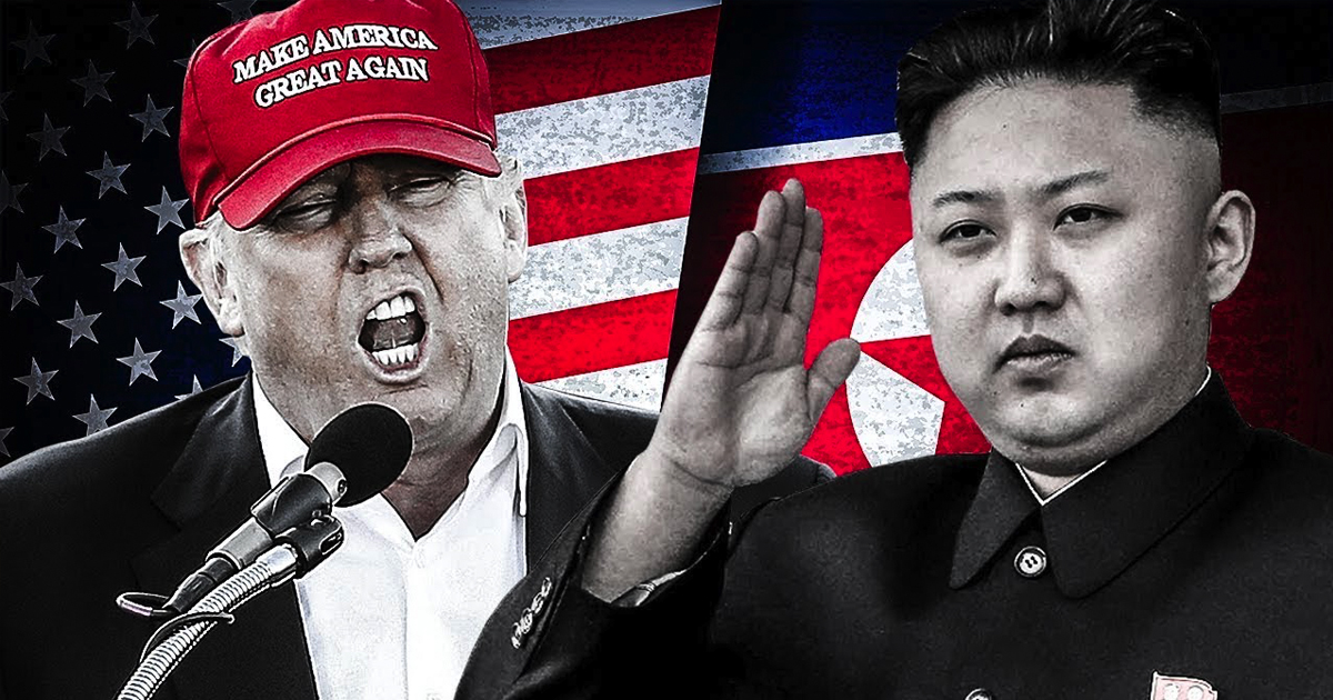 Trump & Kim Jong-un Engage In Insult Battle As World Watches In Horror