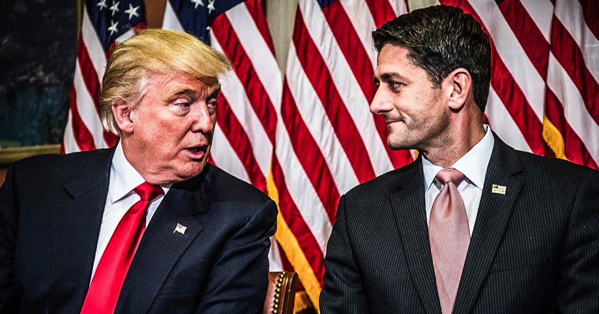 Trump And Paul Ryan’s Tax Plan Is A $5 Trillion Giveaway To The Wealthy