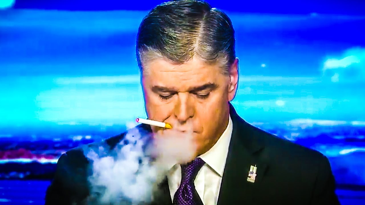 LEAKED Tape Shows Disheveled Hannity Vaping During Broadcast