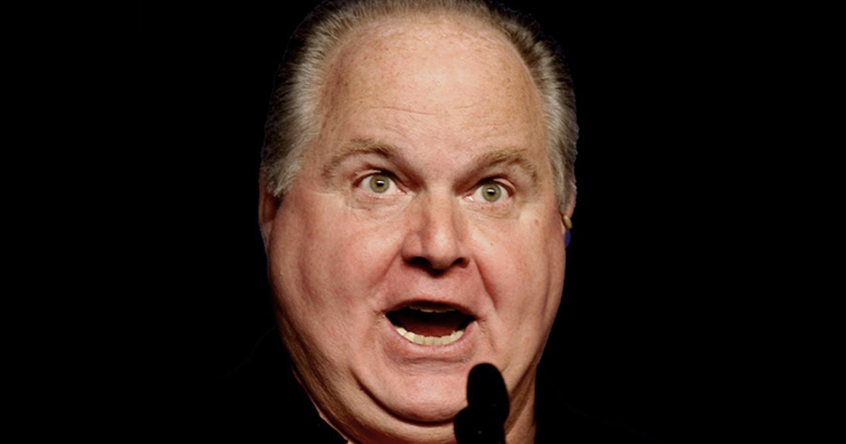 Rush Limbaugh Finally Admits That Trump’s Dictator-Like Behavior Makes Him “Nervous”