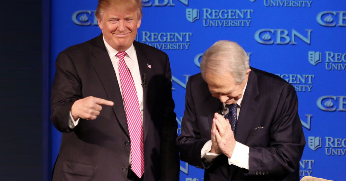 Hypocritical Pat Robertson Wants a Theocracy under Daddy Trump – The Benjamin Dixon Show