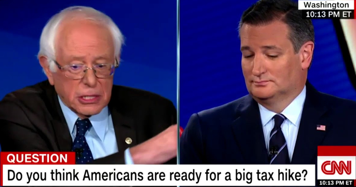 Bernie Gulags Ted Cruz’s Anti-Tax Fundamentalism – The Majority Report