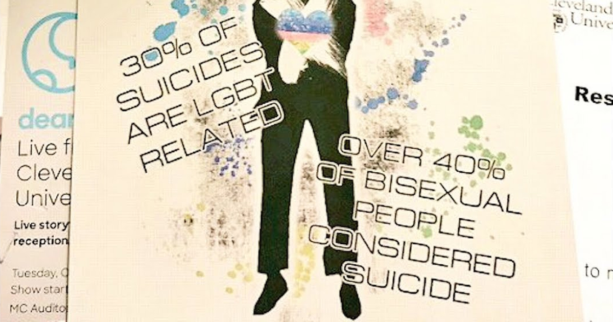 Campus Flyers Encourage LGBTQ Suicides – The Young Turks