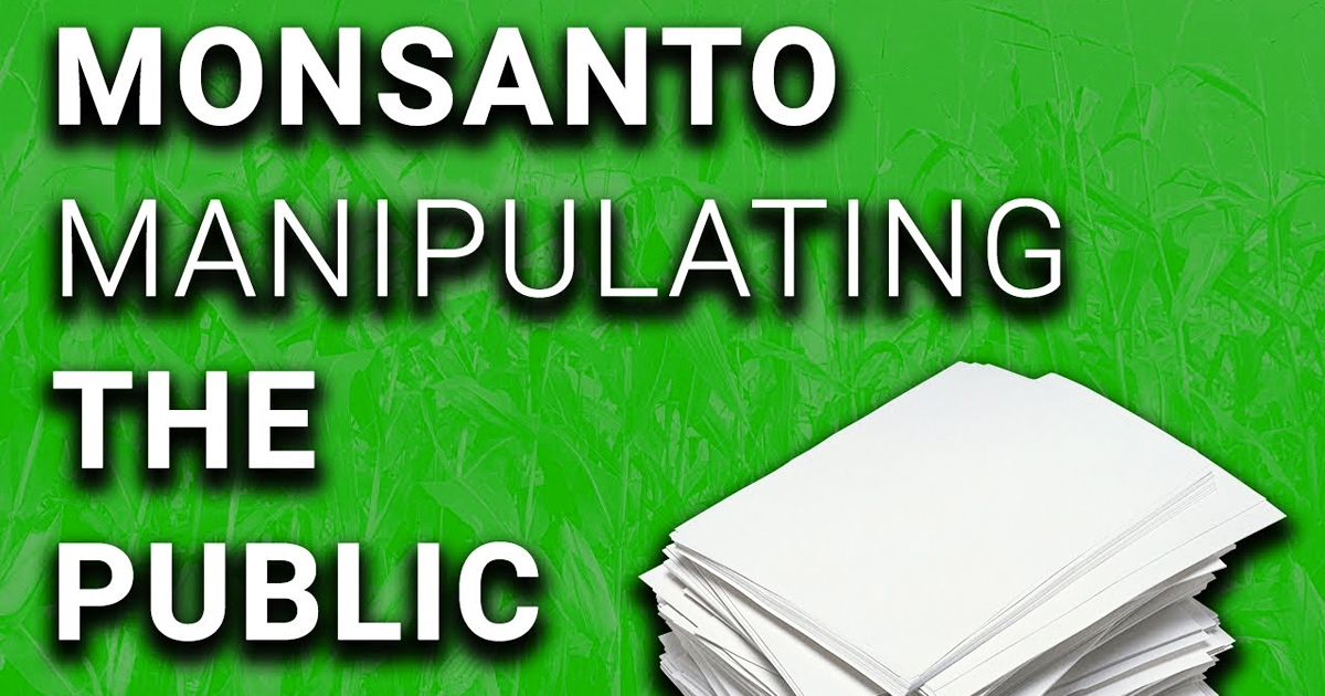 Monsanto Caught Ghostwriting Stanford Fellow’s “Opinion” – David Pakman Show