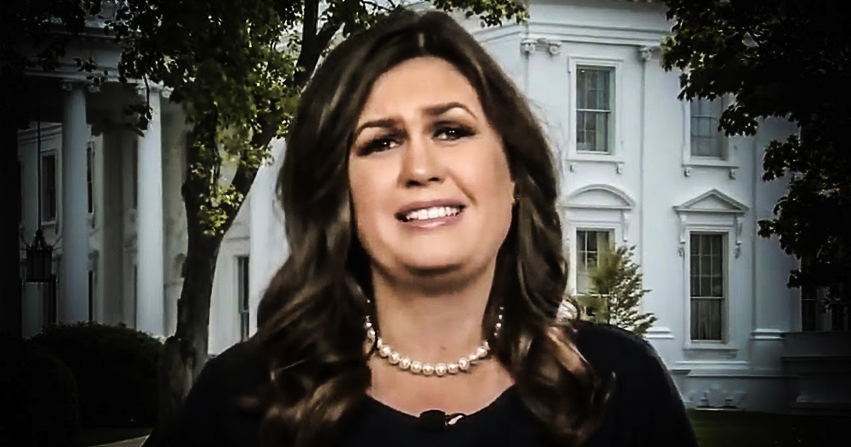 Sarah Huckabee Sanders Gets Called Out By Fox News For Her Lies