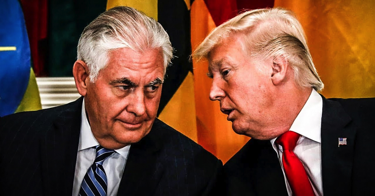 Tillerson Called Trump A “Moron”, Threatened To Resign Over The Summer